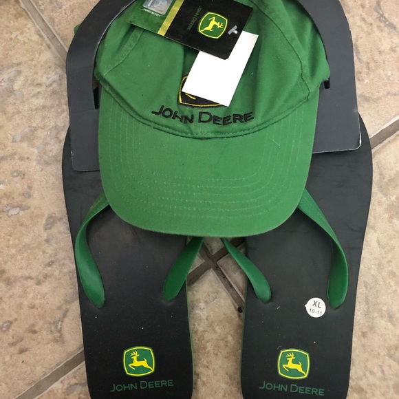 john deere flip flops